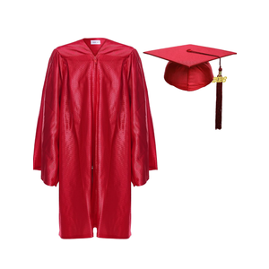 Newrara Unisex Shiny Kindergarten Graduation Gown Cap with Tassel 2025 Size: 30''