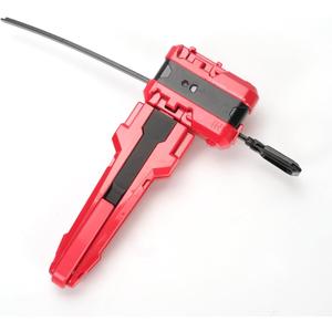 X Winder Launcher, with X Grip for Easy Control, Battling Gyro Accessories(Red)