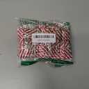 Meseey 30 Pcs 3 Inches Mini Twist Tie Red Striped Printed Grosgrain Ribbon Bow Smal Bows for Applique Embellishment Crafts Sewing Scrapbook Baby Shower Wedding Christmas Girls Dress Hair