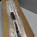 Set of 2 Battery Powered Linear Tube Rechargeable Gold Wall Sconce, Modern Decor Peel and Stick on Cordless Wall Sconces Picture Vanity Light for Living Dinning Room, Bathroom (2 Pack, 28.3'', Gold)