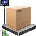 KUAIVO Shipping Scale, 440lb/0.35oz High Accurate Digital Postal Scale with Hold/Tare Function, Shipping Scale for Small Business, Packages, Luggage, Home Use, Battery & Charging Cable Include