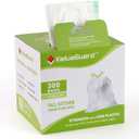 Large Trash Bags 13 Gallon Tall Drawstring 100% Post-Consumer Recycled Garbage Bag Waste Bag for Kitchen Office 0.6 Mil (300 Count)