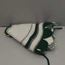 Mr. Pen- Knitted Christmas Tree Skirt 24 inches, Green & White, Xmas Tree Skirt, Christmas Skirts for Xmas Trees