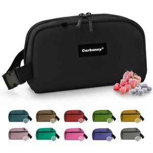 CERBONNY Small Cooler Bag Freezable Lunch for Work School Travel,Leak-proof Bag,Small Insulated For Kids/Adults,Freezer Bags,Freezable Snack Bag,Mini Fit Yogurt Black