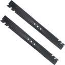 KEDAKEJI 131-4547-03 Mulching Blades Compatible with Toro 22'' Recycler 2PCS Toro Walk-Behind Lawn Mower for Toro 22" Deck 20016 20017 20332 20071 20330C 20065 Recycler Mower OE#108-9764-03