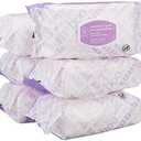 Amazon Elements - Baby Wipes, Sensitive, Unscented, Flip-Top Packs, 480 Count (6 Packs of 80) (BEST IF USED BY: 12/10/20)