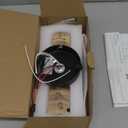 12V LED RV Wall Sconce Light Fixture with ON/Off Switch, RV LED Bedside Reading Lamp with Seeded Acrylic Lens, 6W, 4000K Nature White Interior Light for RV, Marine, Motorhome