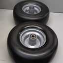 (Set of Two) Hustler Flat Free 13x6.50-6 Assemblies for 604898, 789537, 747782, 604717