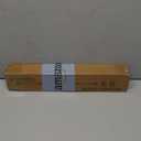 ENJOYBASICS No Drill Curtain Rods for Window 28 to 60 Inches, 5/8 Inch Diameter Renter Friendly Drapery Rod with Adhesive Brackets without Drilling, Adjustable from 27 to 65 Inches, Black