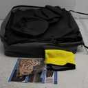 TANDI Custom Fit Silverado Seat Covers Full Set with Faux Leather for Chevy Silverado 2014 2015 2016 2017 2018 and for GMC Sierra 1500 and 2015-2019 2500HD 3500HD (Black, Full Set (SG-B))