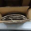 LERATIO Ceramic Dinnerware Sets for 4,16-Piece Reactive Glaze Plates and Bowls Set with Mugs,Highly Chip and Crack Resistant | Dishwasher,Microwave & Oven Safe Dishes set-Green (Dreamy Moonlight-Green)