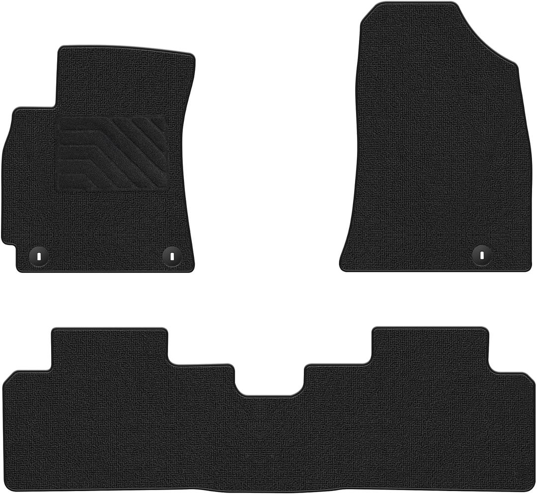 IKABEVEM Carpet Floor Mats for Kia K4 2025 2026