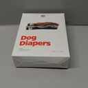 Pet Parents Washable Dog Diapers (3pack) + Extendrs of Durable Doggie Diapers, Premium Dog Diapers Female (Large, Natural) (Large (19-27"))