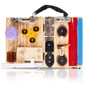 Fidget Boards for Adults with Dementia, Dementia Activities for Seniors, Alzheimers Activities for Dementia Patients, Memory Games for Seniors, Dementia Products for Elderly