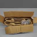 Defined Deco 2 Pack Jute Hanging Basket, Hanging Rope Basket with 4 hooks, Flower Plants Wall Basket Decor Set, Rustic Woven Basket Organizer, Boho Wall Decor for Living Room, Bedroom, Bathroom