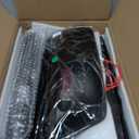 LED Tail Light + 3rd Brake Light Kit Fit for Dodge Ram 1500 2002-2006 / Fit for Dodge Ram 2500 3500 2003-2006 Rear Brake Cargo Lamp Taillight Assembly, Black Housing Smoke Lens