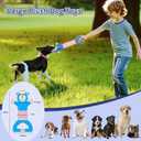 Dog Squeak Toys Interactive Pet Toy with Crinkle Paper Pull Chew Toys for Small Medium Large DogsBlue