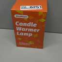 Candle Warmer Lamp with Timer Dimmer, Electric Candle Warmer with Adjustable Height for Home Decor, Valentines Birthday Gifts for Women Men Mom, Wax Melter for All Jar Sizes, 2Bulbs,Black