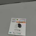 4 Pack Bluetooth Tracker, Works with Apple Find My (iOS Only, Not for Android), Smart Item Finder with Loud Sound, Key Finder Air Tracker Tags, Tracker Tag Locator for Keys, Luggage, Satchel (Black)