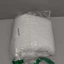 Seavish Luxury White Bath Rug, 2ft Shaggy Round Bathroom Rug,Non Slip Efficient Water Absorbent Machine Washable Tufted Circle Bath Mat Microfiber Soft Thick Plush Circular Rug Floor Carpet