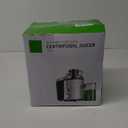 GDOR 800W Juicer Machine, 3 Wide Feed Chute, Dual-Speed Centrifugal Juicer for Fruits & Vegetables, Anti-Drip Function, BPA-Free, Easy to Clean with Brush, White