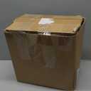 Yunlly 4 Pcs 13.8 Inch Christmas Window Wreaths with Buffalo Plaid Ribbon Artificial Frosted Cypress Wreaths with Pine Cones for Xmas Indoor Outdoor Front Door Kitchen Cabinet Decor