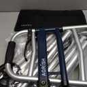 Folding Narrow Walker for Seniors  Width & Height Adjustable Walker with Bag, Lightweight Standard Walker for Elderly, Walkers for Seniors, Disabled, Bariatric