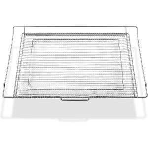LRAL302S LRAL303S Air Fryer Basket Stove Replacement Parts for LG Oven Rack 304 Stainless Steel LG Air Fryer Rack LDG4313ST Gas Range Oven MHL63531403 Air Fry Basket LRE3061ST Oven Shelf Rack 1 Pack (LG Air Fryer Basket)