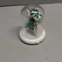 Valentine's Day Gift Assembly Bonsai Flower Miniature Building Block Set with dust Cover, Building Block Flowers, Valentine's Day Creative Gift for her (Gardenia)