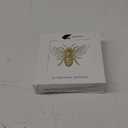 WRAPAHOLIC 50Pcs Bee Wedding Napkins - 3-Ply Gold Foil Bee Disposable Paper Luncheon Napkin for Engagement Wedding Party Supplies Tableware - 6.5 x 6.5 In