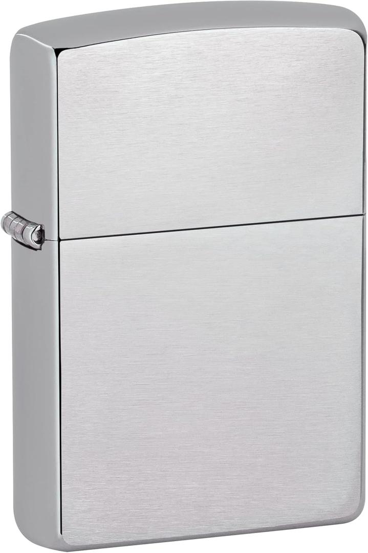 Zippo Classic Brushed Chrome Pocket Lighter