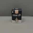 GROSMIMI Spill Proof no Spill Magic Sippy Cup with Straw with Handle for Baby and Toddlers, Customizable, PPSU, BPA Free 6 oz (Peach)