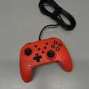 BETMI RGB Wired Pro Controller for Switch 2 with 9-Axis Motion Sensing/C Button/Hall Effect Joysticks/LED Light/Dual Vibration/Built-in Stereo Jack/Marco, Gamepad Fit for Switch/Lite/OLED/PC (Red)