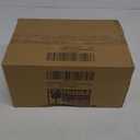 YUNCANG Glass Storage Jars 6 Pack 37oz Clear Glass Food Storage Containers with Airtight Bamboo Lid Stackable Kitchen Canisters for Candy,Cookie,Rice,Sugar,Flour,Pasta,Nuts and Spice Jars(Square)