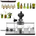 INEYGER Glass Bottle Cutter - Upgrade Wine Bottle Cutter Set Glass Bottle Cutter for All Shapes, Wine Bottle Cutter Tools, Curved Glass Cutting Tool for Round and Square Bottles, Bottle DIY Craft Kit