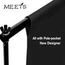 10x7ft Abstract Photography Black and White Piano Keys Music Symbols Party Photo Booth Backdrop