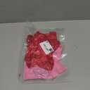 Telooco Women Sexy Lingerie Set Unwrap Me Bow Tie Lingerie with Lace Stockings Smooth Ribbon Lingerie for Valentines Outfit (Red), 15D M-XXL