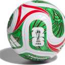 adidas Unisex-Adult World Cup League Mexico, White/Vivid Red/Amazon Green/Flash Lime, 4