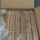 2-Pack 14 Inch Wood Plant Caddy with Wheels Heavy Duty, 264 lbs Acacia Hardwood Plant Caster Dolly Rolling Stand with 360° Lockable Wheels for Heavy Plant Pots and Outdoor Use