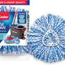 O-Cedar EasyWring RinseClean Spin Mop Microfiber Refill, 1-Pack, Blue