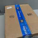 SPACEKEEPER Folding Hand Truck, 500 LB Heavy Duty Luggage Cart, Utility Dolly Platform Cart with 6 Wheels & 2 Elastic Ropes for Luggage, Travel, Moving, Shopping, Office Use, Black