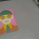 Olimpia Zagnoli Pink Midsized Blank Notebook