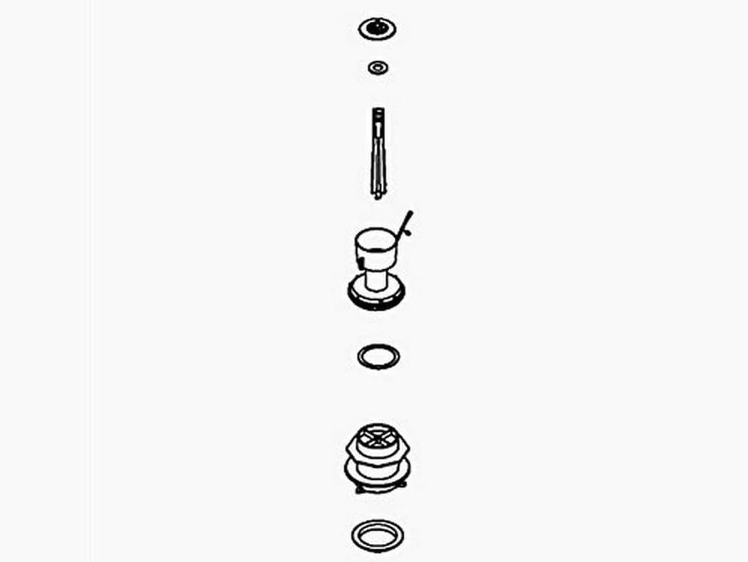 Kohler Genuine Part 1237538 Canister Valve Assembly, Service Kit