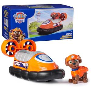PAW Patrol, Zuma’s Hovercraft, Toy Vehicle with Collectible Action Figure, Sustainably Minded Kids Toys for Boys & Girls Ages 3 and Up