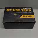 20 Pack Mouse Traps Indoor for Home,Mice Traps for House,Reusable Mouse Trap that Work,Small Mice Catchers for Home Indoor, Quick Set Mousetraps Effective