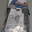 Comfytemp Weighted Heating Pad for Back & Period, FSA Eligible Electric Heat Pad, Valentines Day Birthday Gifts for Dad Men Him, 2.2 lb HSA Approved Neck Shoulder Heated Pad, 2H Auto-Off, 12x24, Gray