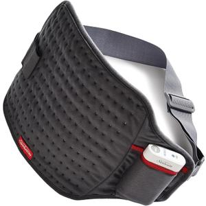 Sunbeam Cordless Rechargeable Heating Pad, Portable 9.5" x 12", Machine-Washable, Pain Relief for Back, Shoulder, Neck, and Period Cramp Pain Relief, Gifts For Mom & Wife, FSA/HSA Eligible, Slate Grey