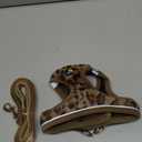 BELLA & PAL Step in Vest Harness for Small and Medium Dogs, No Pull Small Dog Harness with Leash Set, Comfortable Air Mesh Dog Vest Harness with Reflective Strip (Brown Leopard, S)