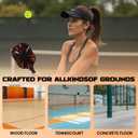 Pro-Grade 40-Hole Outdoor Pickleball Balls - Pro-Player Tested with Wind-Resistant Design, Built for Durability & Precision for Competitive Play (24, Green)