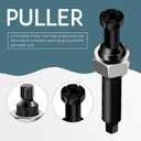 Spark Plug Extractor, Broken Spark Plug Remove Tool Kit Compatible with Ford Triton 5.4L 3 Valve (3 Tools)
